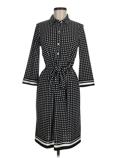 Pre-owned Talbots Casual Dress In Black