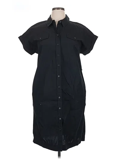Pre-owned Talbots Casual Dress In Black
