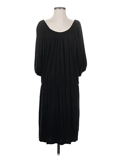 Pre-owned Talbots Casual Dress In Black