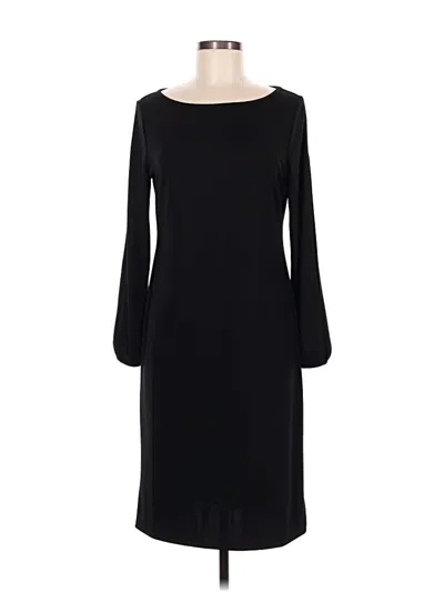 Pre-owned Talbots Casual Dress In Black