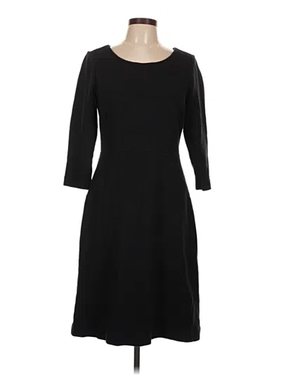 Pre-owned Talbots Casual Dress In Black