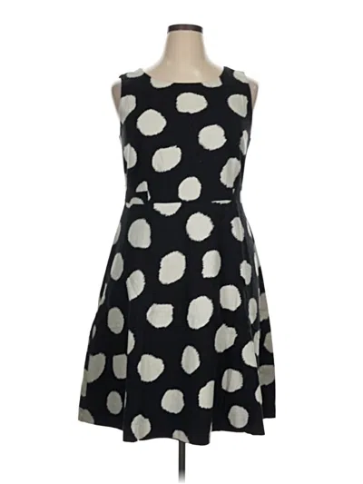 Pre-owned Talbots Casual Dress In Black