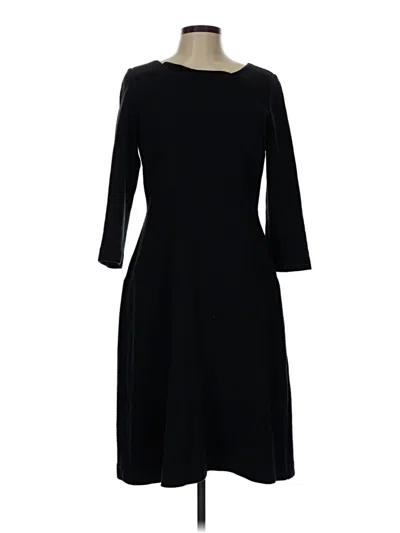 Pre-owned Talbots Casual Dress In Black