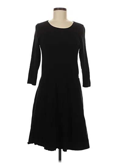 Pre-owned Talbots Casual Dress In Black