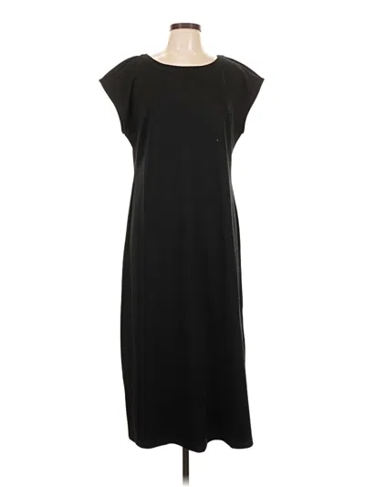 Pre-owned Talbots Casual Dress In Black
