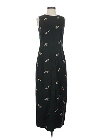 Pre-owned Talbots Casual Dress In Black