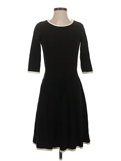 Pre-owned Talbots Casual Dress In Black