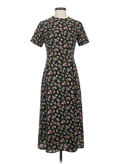 Pre-owned Talbots Casual Dress In Black