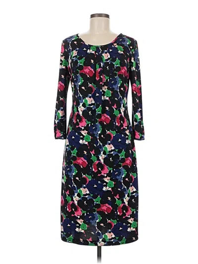 Pre-owned Talbots Casual Dress In Black