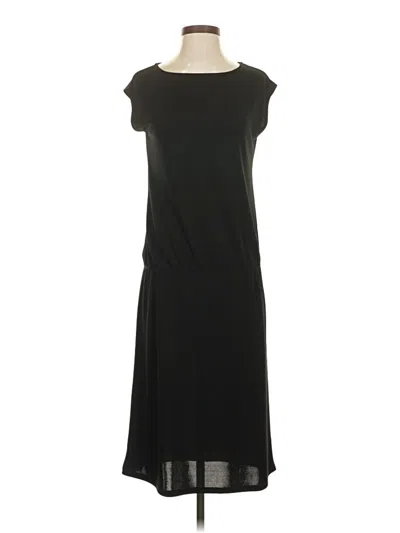 Pre-owned Talbots Casual Dress In Black