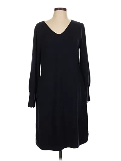 Pre-owned Talbots Casual Dress In Black