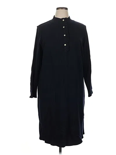 Pre-owned Talbots Casual Dress In Black