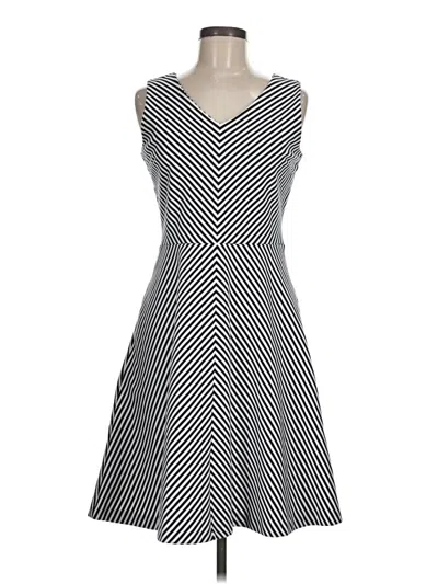 Pre-owned Talbots Casual Dress In Black