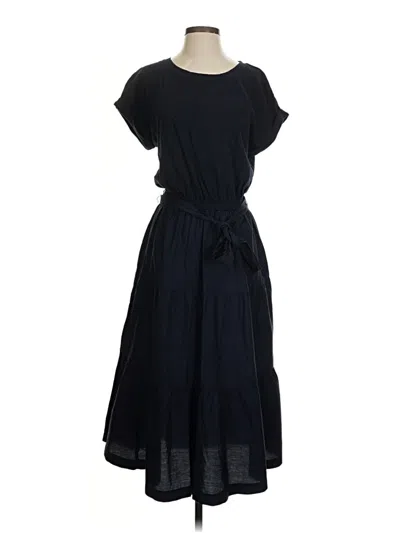Pre-owned Talbots Casual Dress In Black