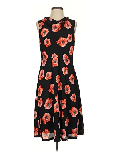Pre-owned Talbots Casual Dress In Black