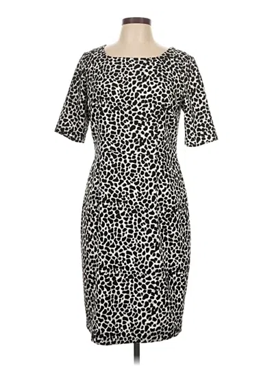 Pre-owned Talbots Casual Dress In Black