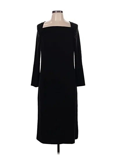 Pre-owned Talbots Casual Dress In Black