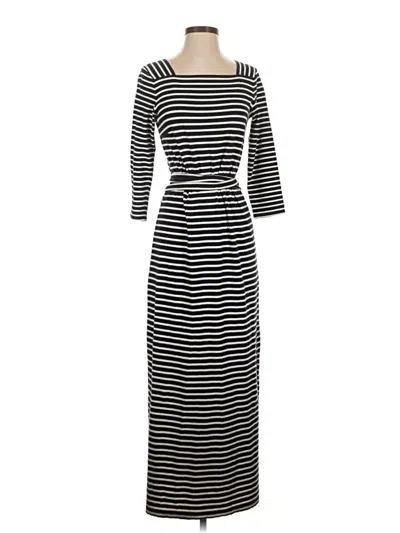 Pre-owned Talbots Casual Dress In Black