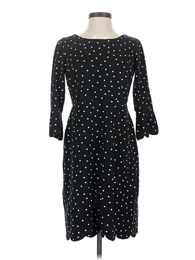 Pre-owned Talbots Casual Dress In Black