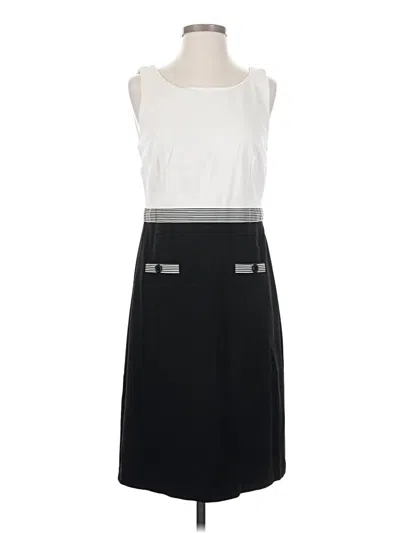 Pre-owned Talbots Casual Dress In Black