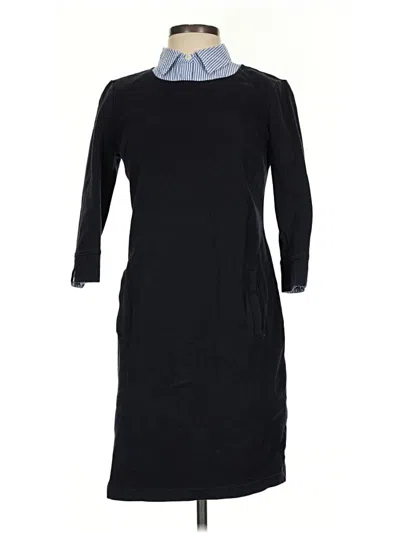 Pre-owned Talbots Casual Dress In Black