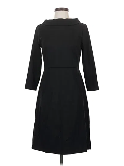 Pre-owned Talbots Casual Dress In Black
