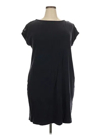 Pre-owned Talbots Casual Dress In Black
