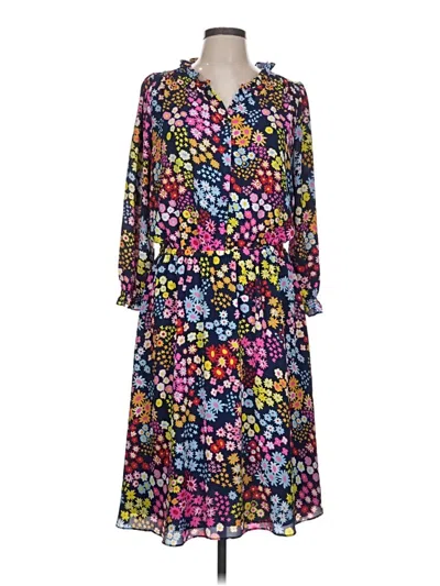 Pre-owned Talbots Casual Dress In Black