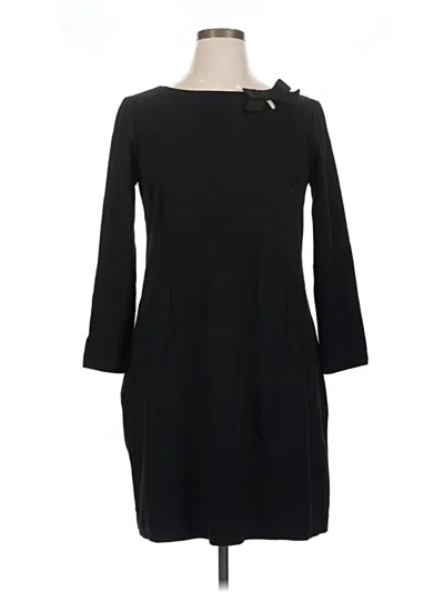 Pre-owned Talbots Casual Dress In Black