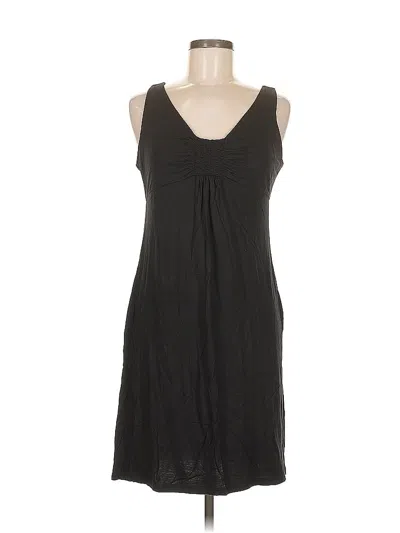 Pre-owned Talbots Casual Dress In Black