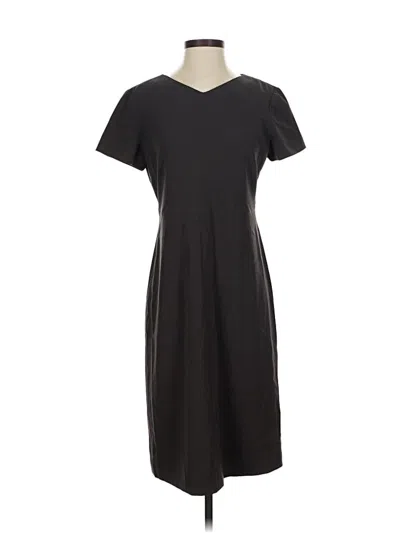 Pre-owned Talbots Casual Dress In Black