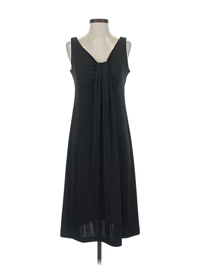 Pre-owned Talbots Casual Dress In Black