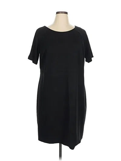 Pre-owned Talbots Casual Dress In Black
