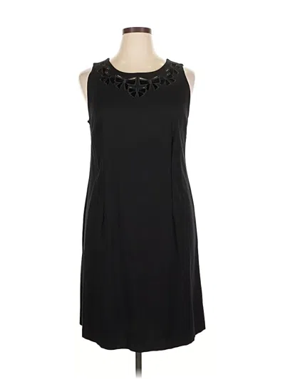 Pre-owned Talbots Casual Dress In Black