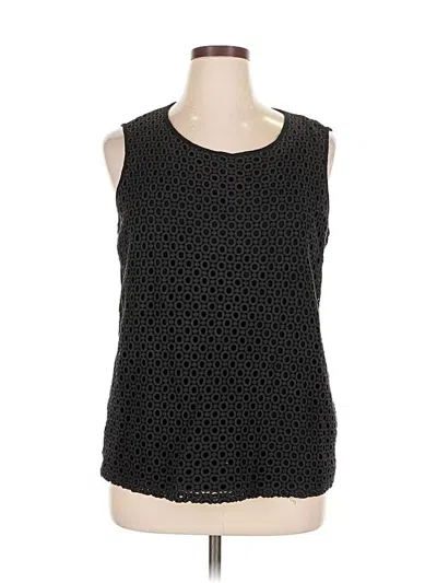 Pre-owned Talbots Casual Dress In Black