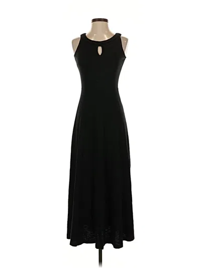 Pre-owned Talbots Casual Dress In Black