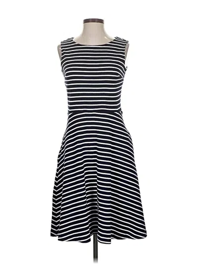Pre-owned Talbots Casual Dress In Black