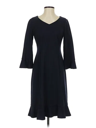 Pre-owned Talbots Casual Dress In Black
