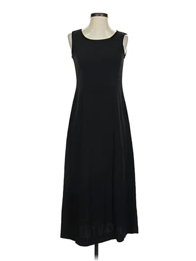Pre-owned Talbots Casual Dress In Black