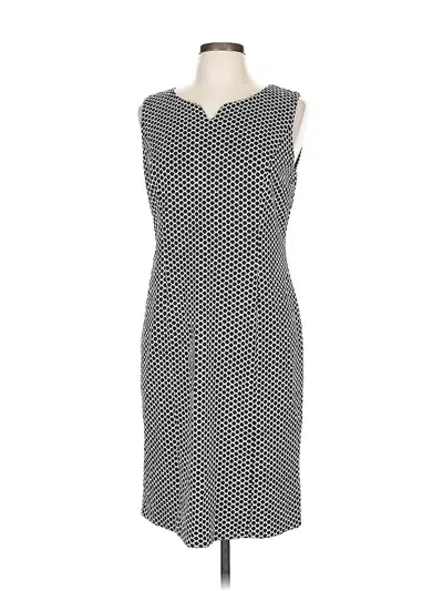 Pre-owned Talbots Casual Dress In Black