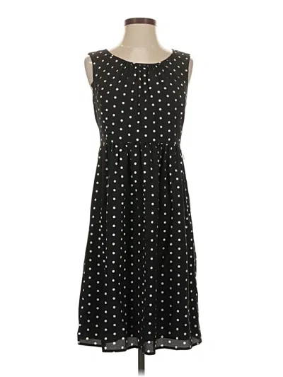Pre-owned Talbots Casual Dress In Black