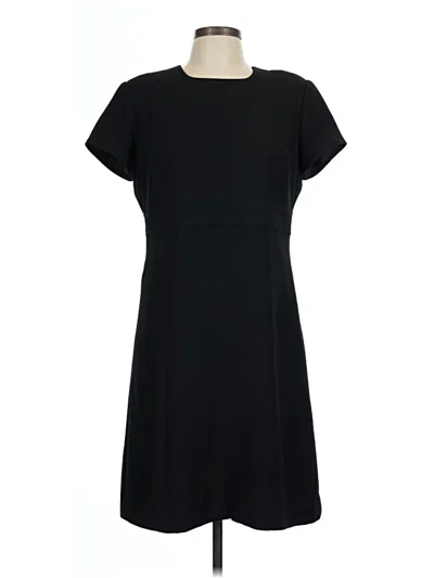 Pre-owned Talbots Casual Dress In Black