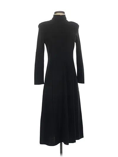 Pre-owned Talbots Casual Dress In Black
