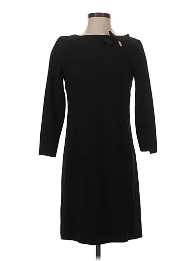 Pre-owned Talbots Casual Dress In Black