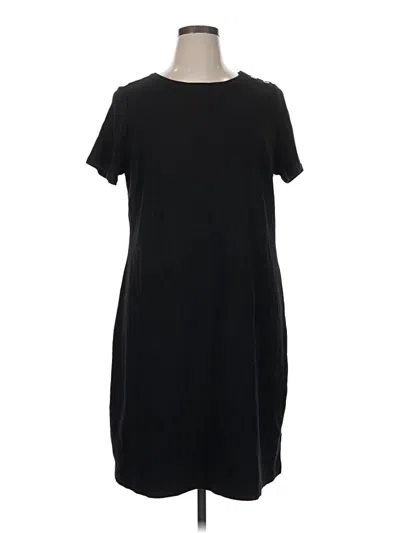 Pre-owned Talbots Casual Dress In Black