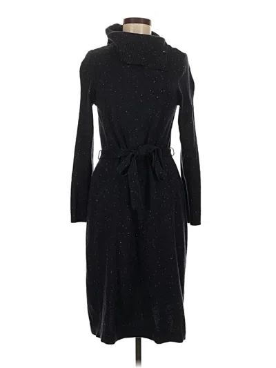Pre-owned Talbots Casual Dress In Black