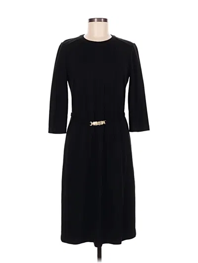Pre-owned Talbots Casual Dress In Black