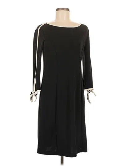 Pre-owned Talbots Casual Dress In Black