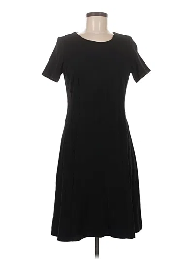 Pre-owned Talbots Casual Dress In Black