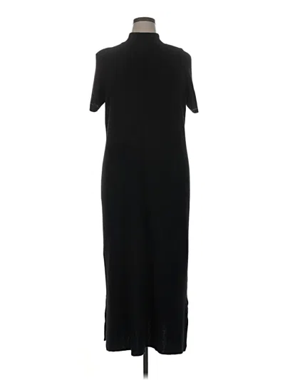 Pre-owned Talbots Casual Dress In Black